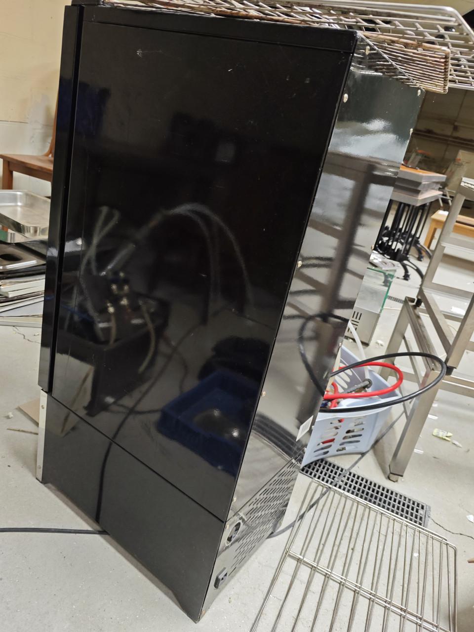 Grote Wijntap Koeler / Drankdispenser met 3 kranen (RVS/Zwart)