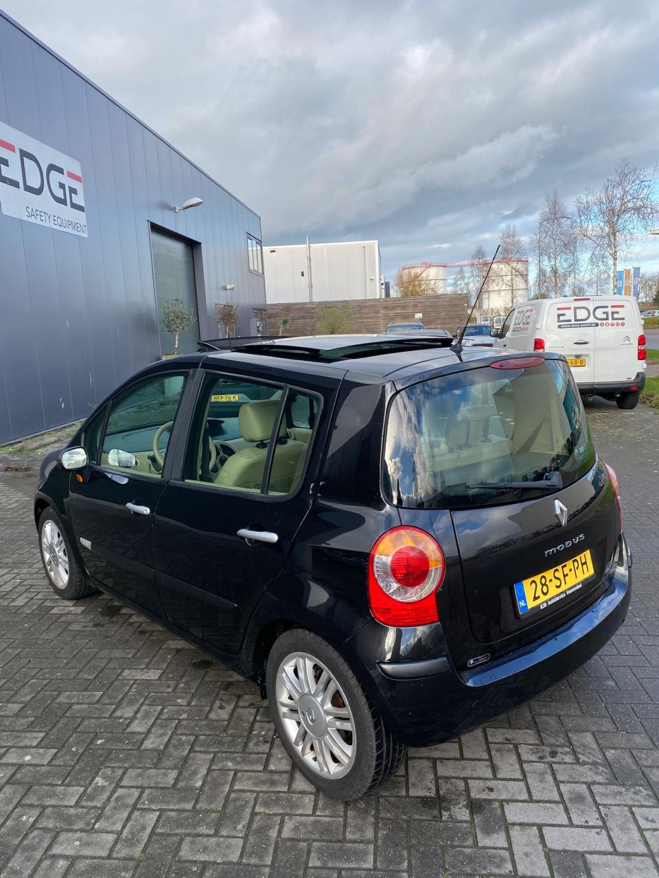 Renault Modus 1.6 16V AUT 2005 Zwart | AUTOMAAT | NAP | NIEUWE APK!