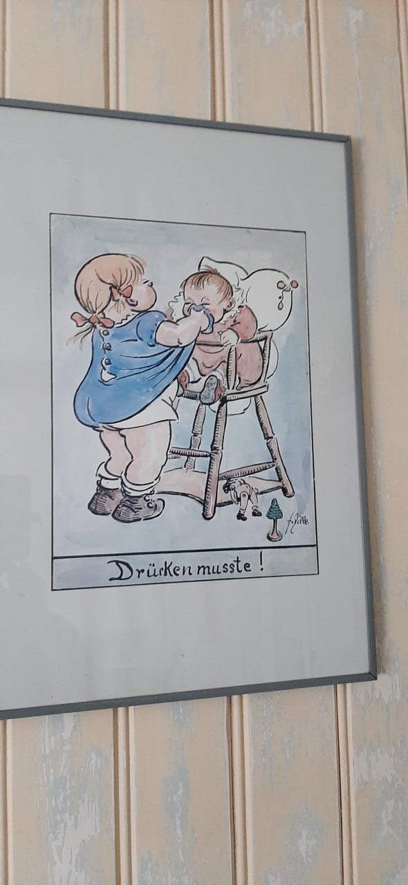 2 Mooie lijsten met diamont panting en poster