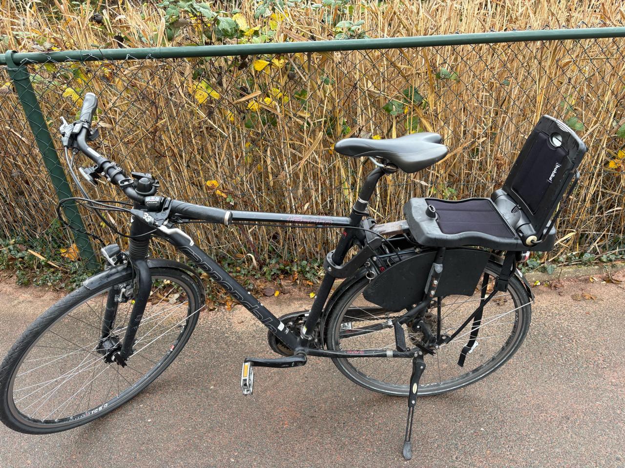 Bobike achterzitje inklapbaar