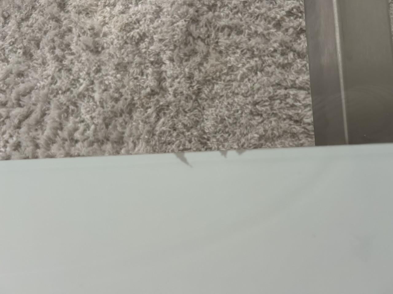 Salontafel, glas met rvs