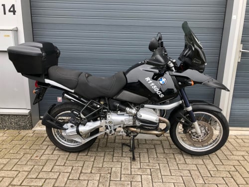 BMW R1150GS uit 2002 met ABS en slechts 63dkm, topkoffer, rijklaar €3750,-