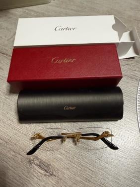 Cartier Bril CT0120O-001 - Gebruikt, goede staat
