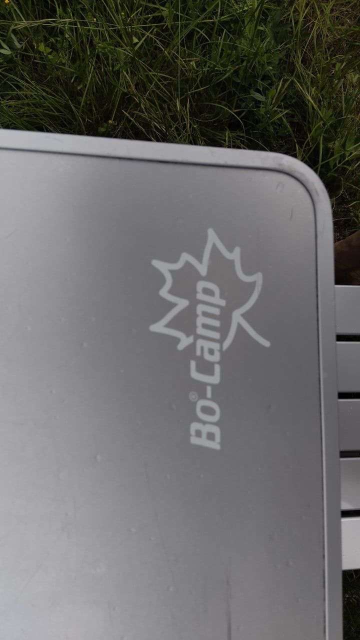 Bocamp picknick tafel