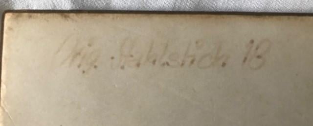 Schilderij met boot tafereel Original Stahlstich Afmetingen 33 x 29 cm