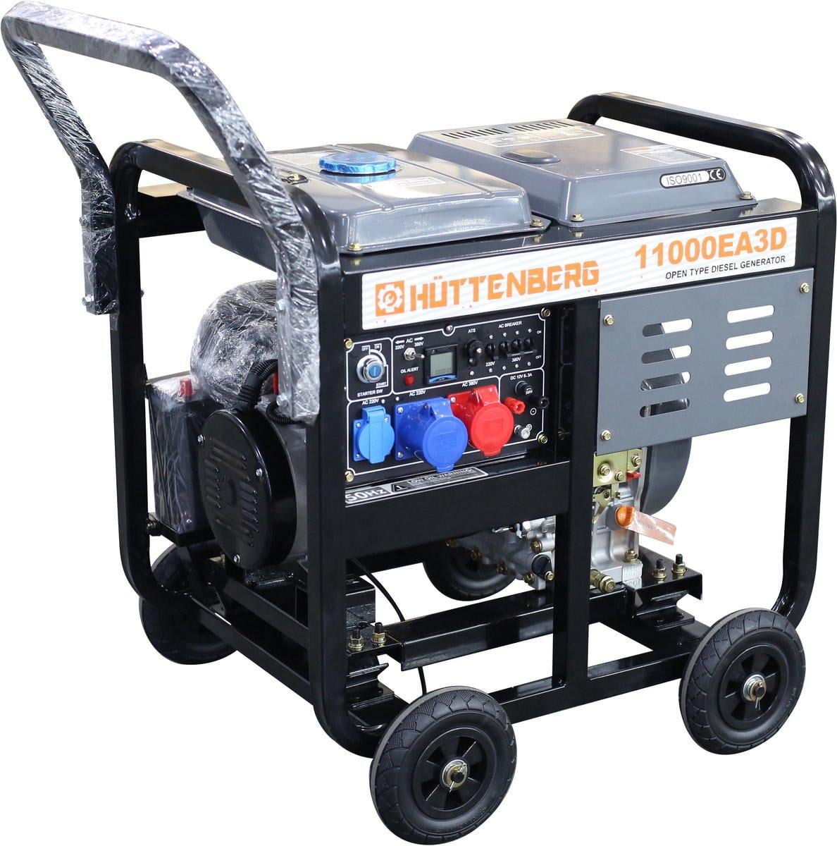 Generator open dieselgenerator 11 kVA – 380V driefasig – AVR