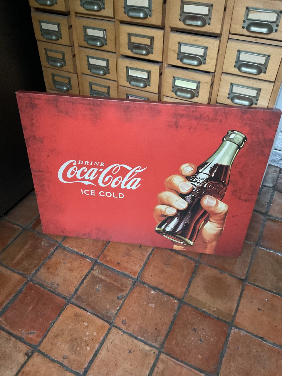 Reclame items uit café