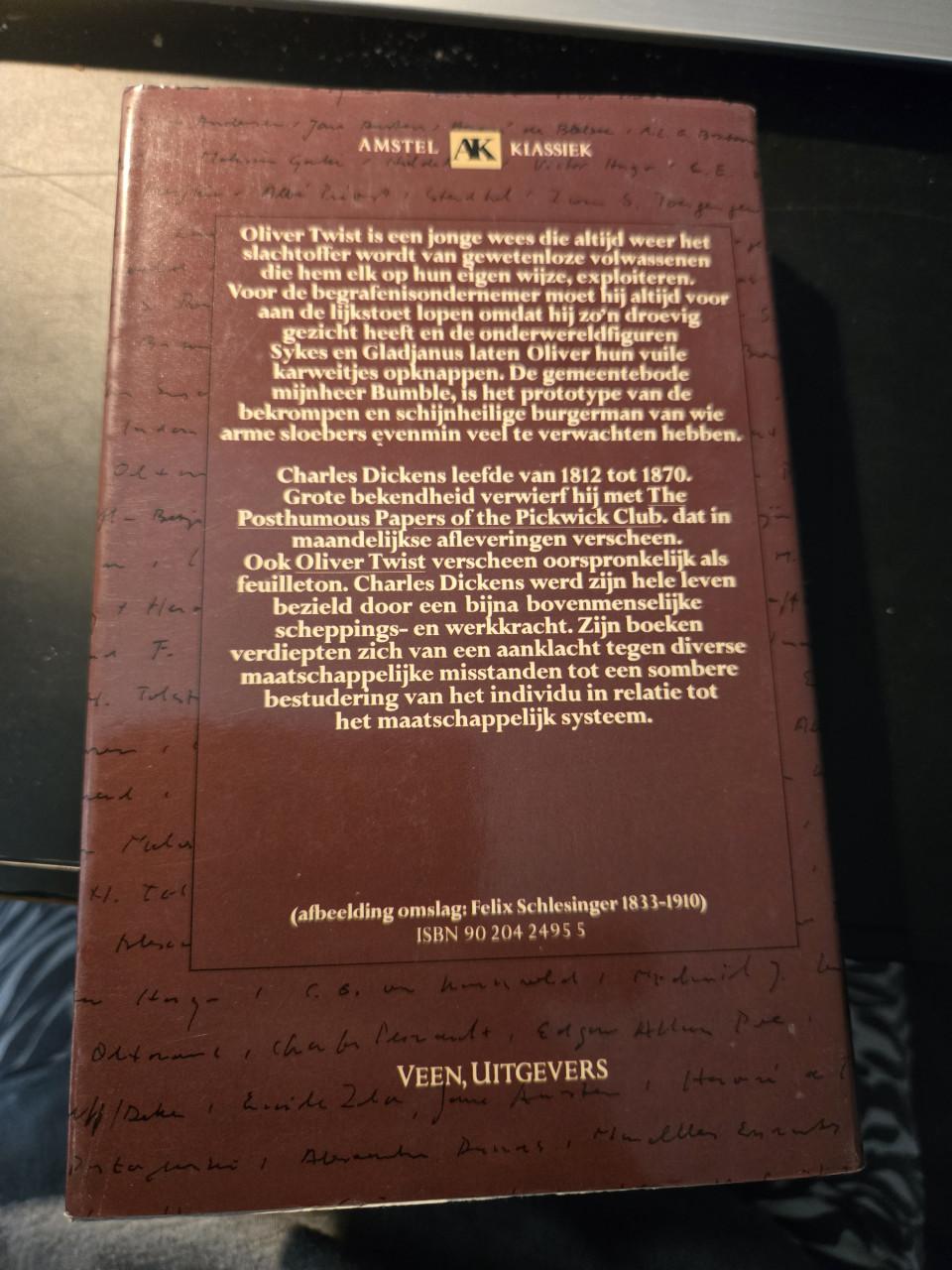 Boek: Oliver Twist door Charles Dickens, 2e druk 1985