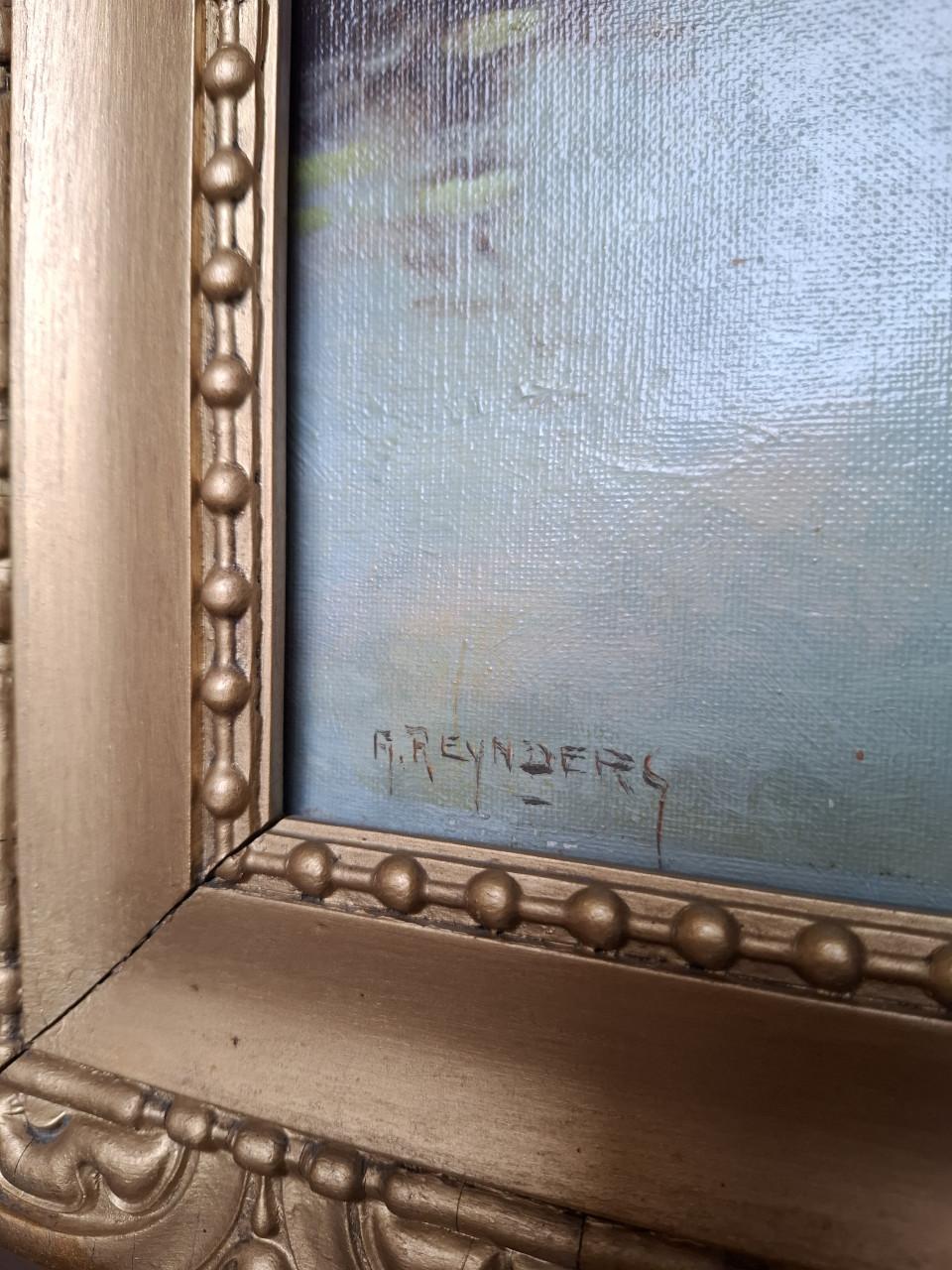 Vintage schilderij A. Reynders