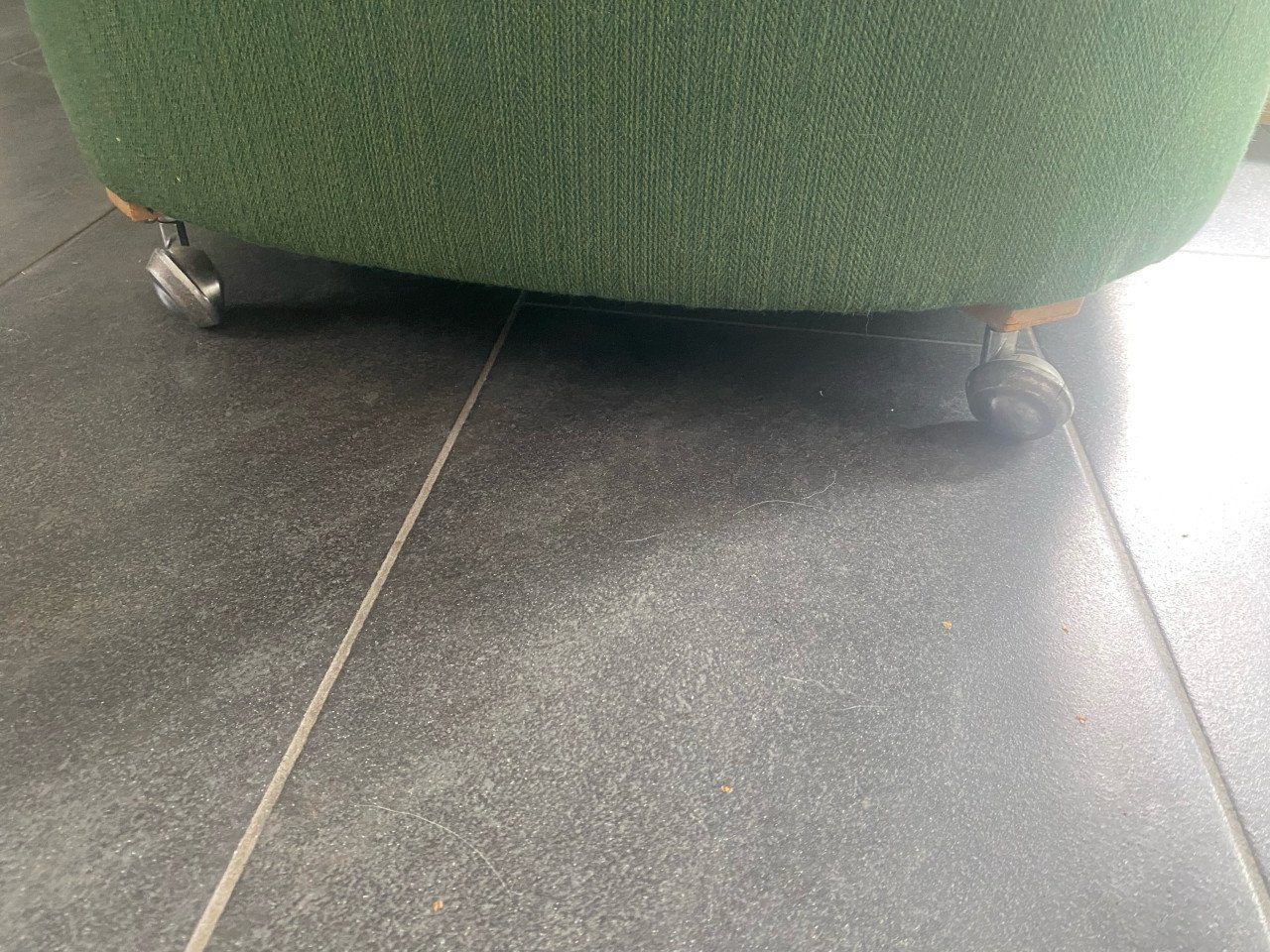 Fauteuil met voetenbankje