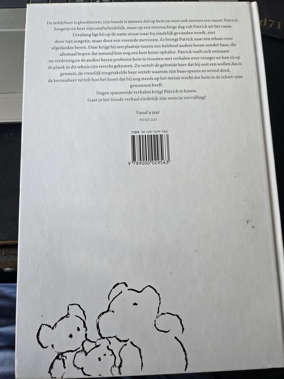 Boek: een huis vol beren 1993 Zeer nette staat