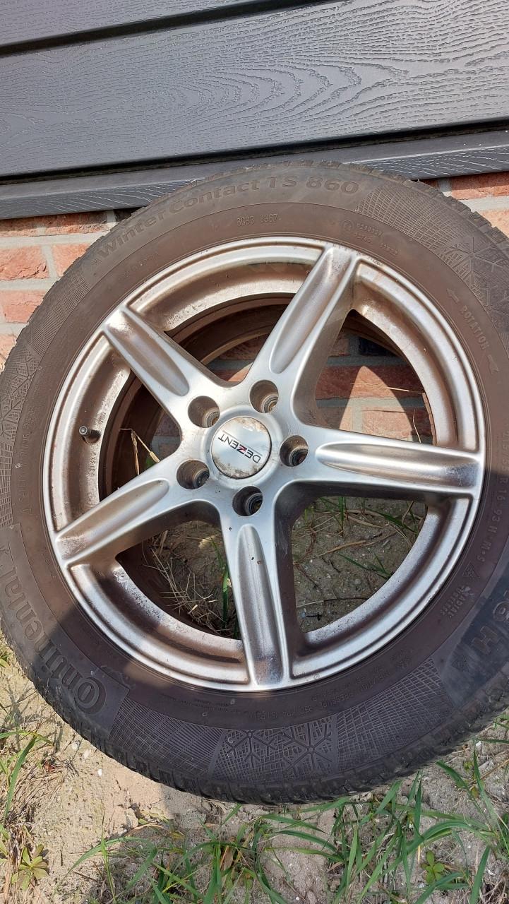 Decent Velgen 16 inch vanaf Mondeo MK4