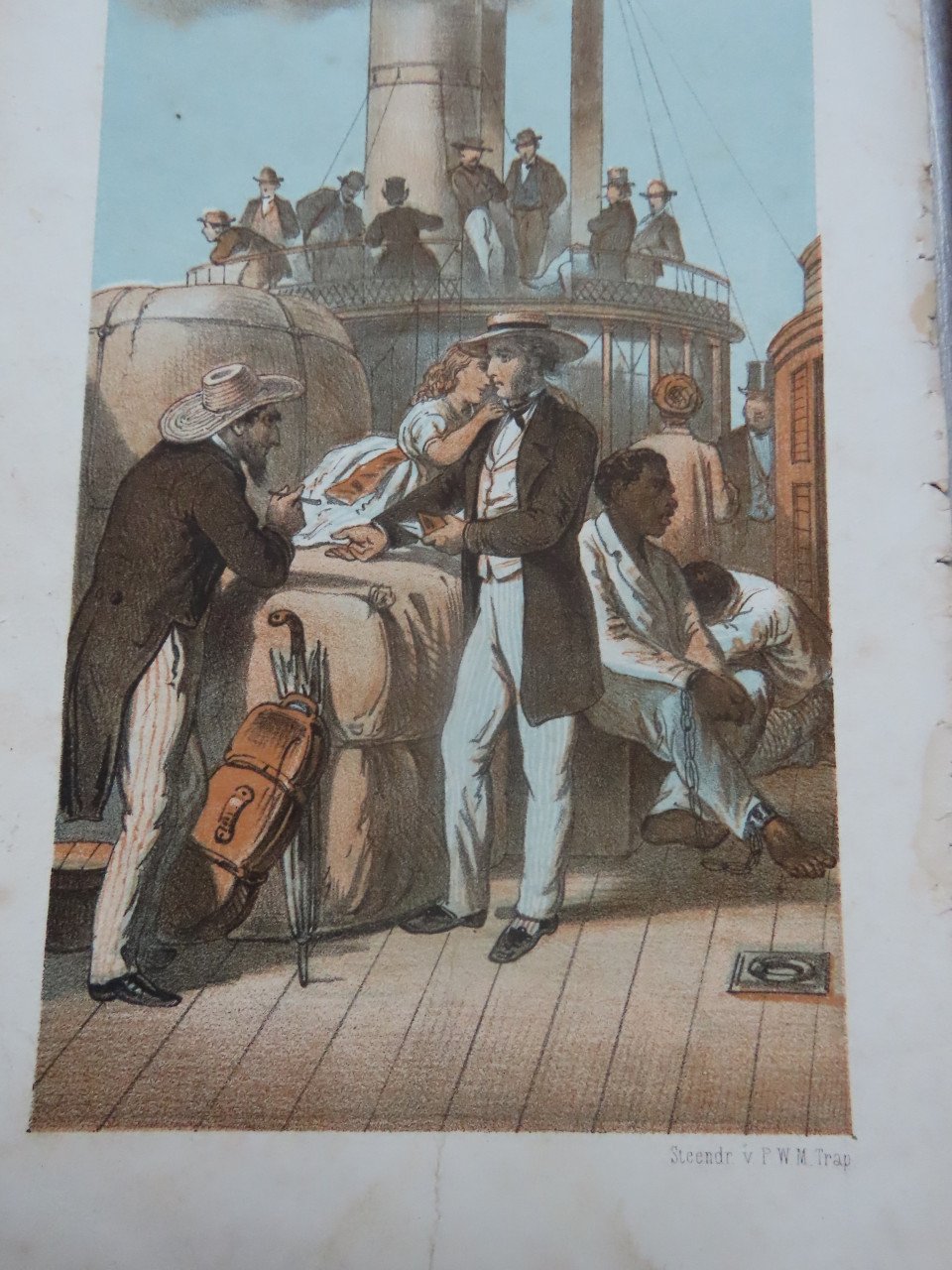 Oude steendruk platen
