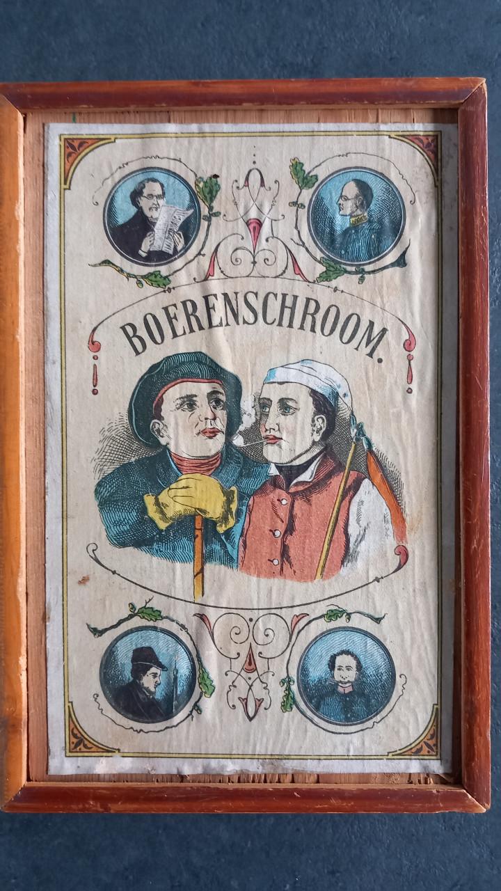 Oud spel boerenschroom
