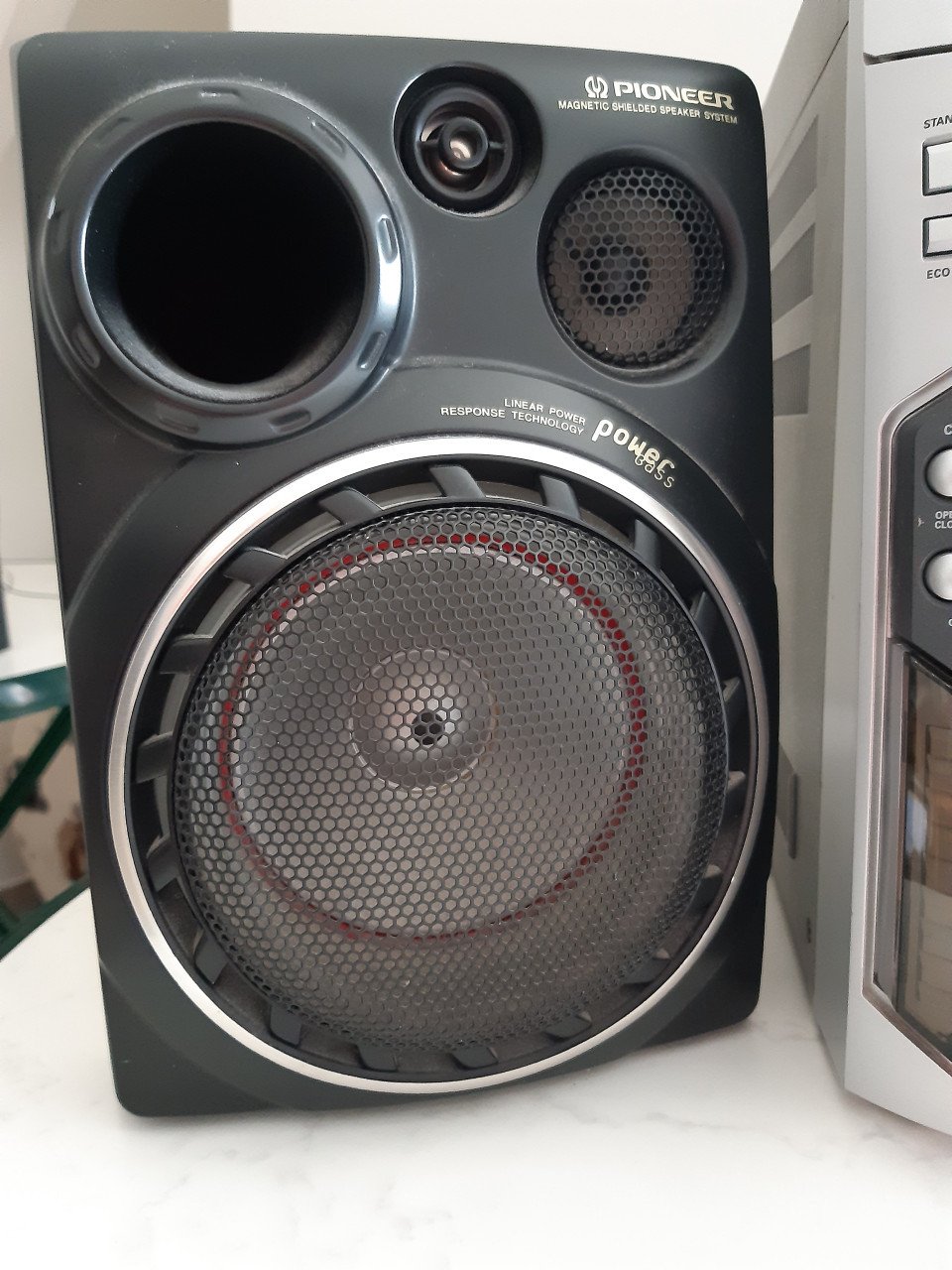 Philips set met Pioneer speakers