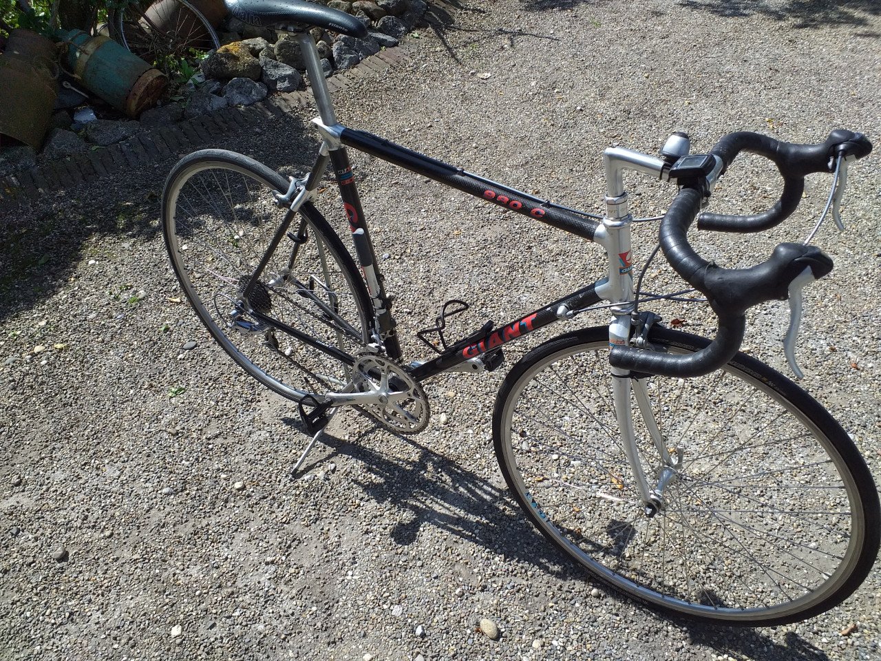 ""CADEX RACEFIETS, vintage gemaakt van aluminium en carbon""