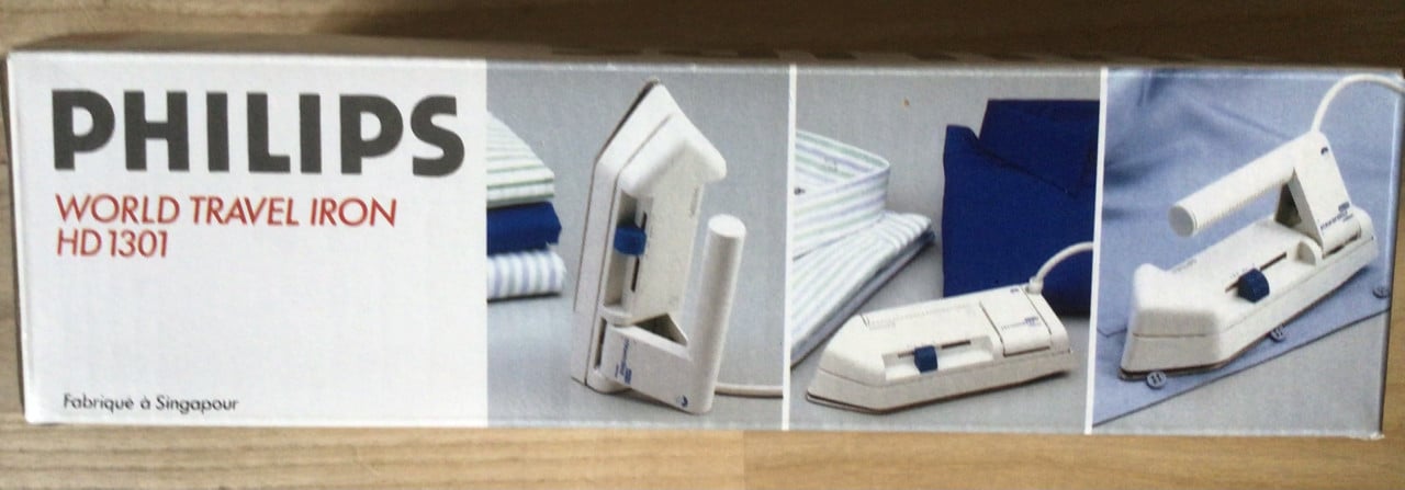 Philips reisstrijkijzer HD 1301/02