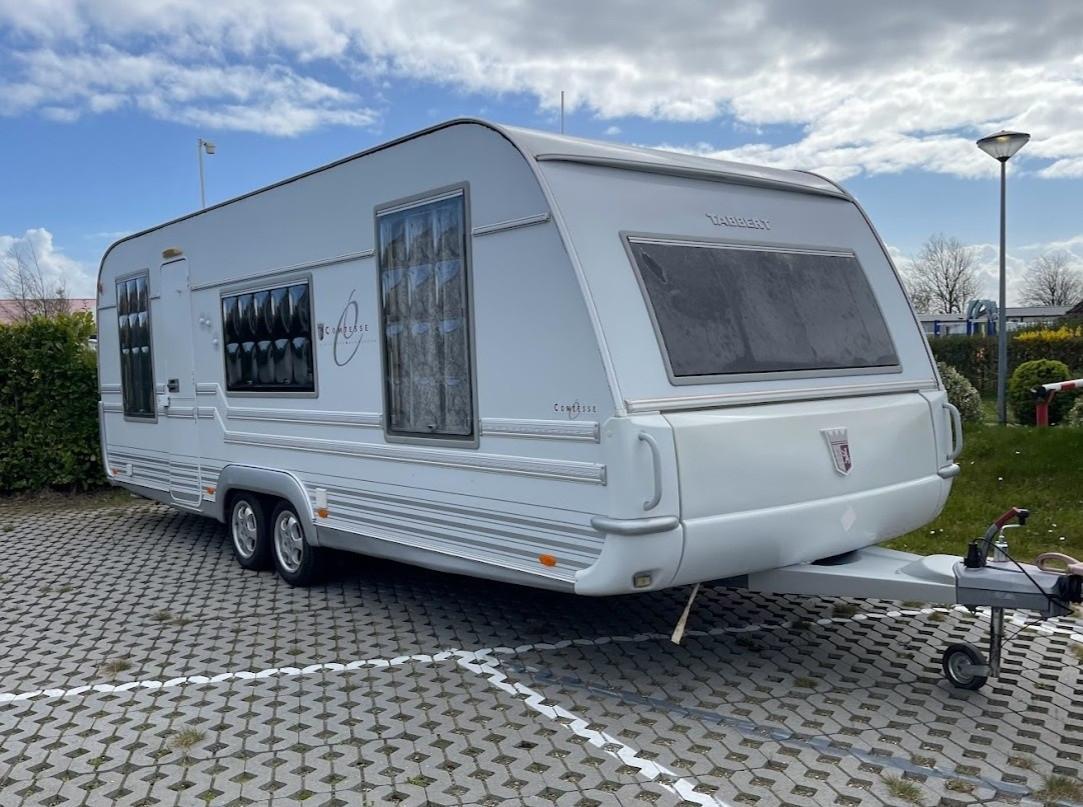 Tabbert Comtesse 620 (2006), ruime caravan met Dorema 4‑seizoenen voortent