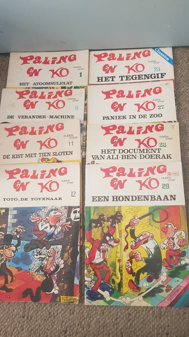 Diverse stripboeken