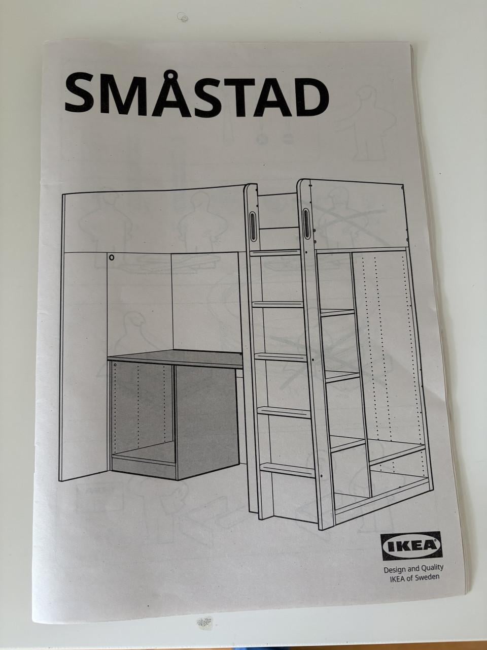 IKEA Smastad hoogslaper wit