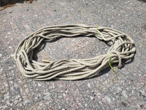 Touw 13 mm.  46 mtr. lang