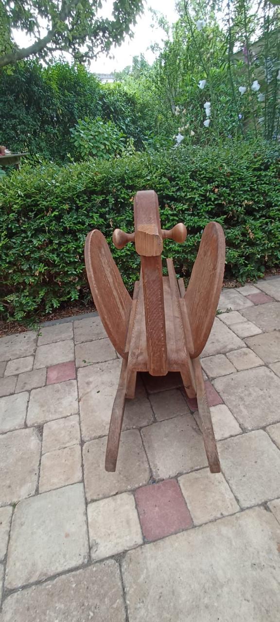 Hobbel zwaan  Hout