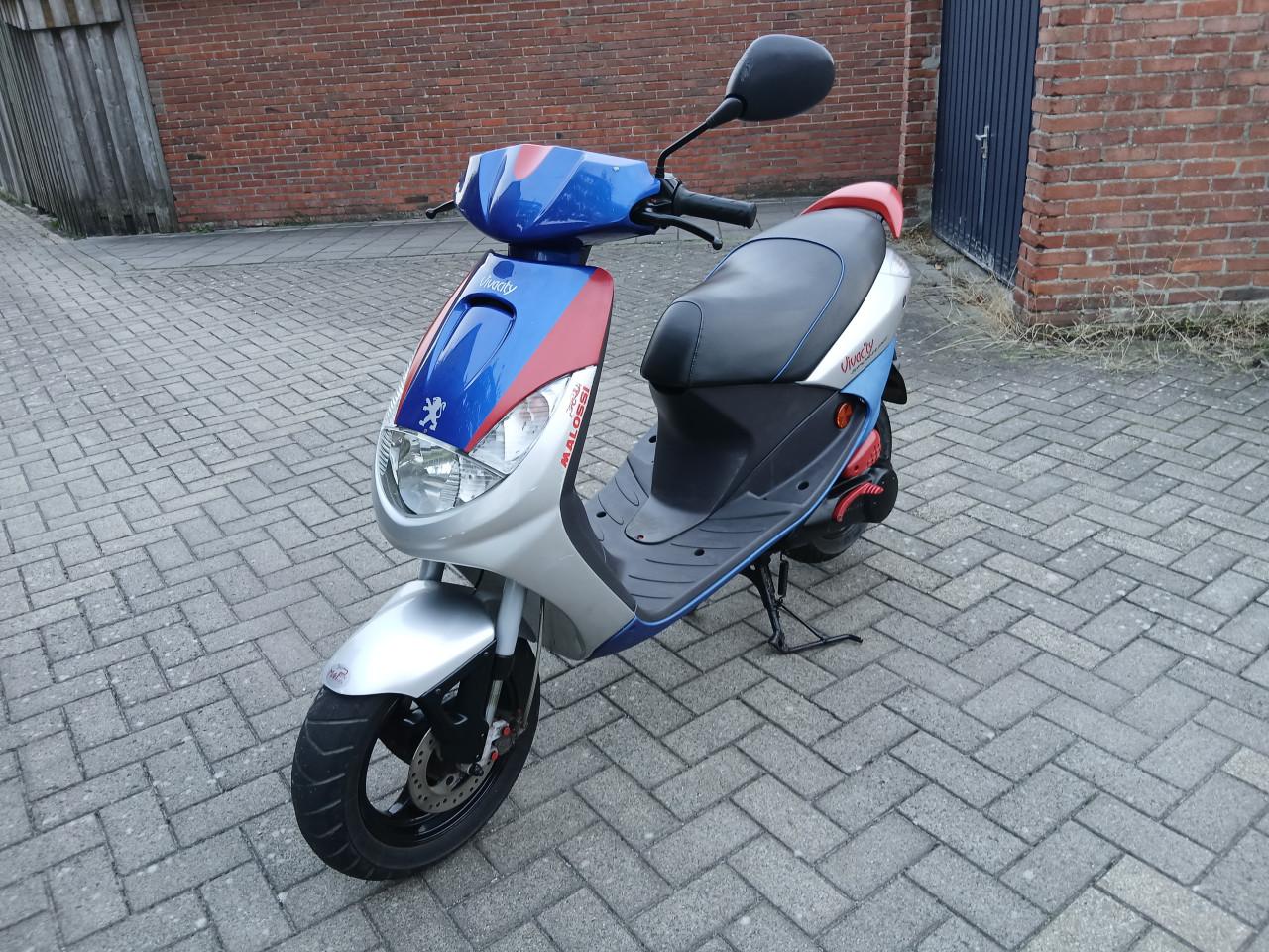 Te koop peugeot vivacity in goede staat