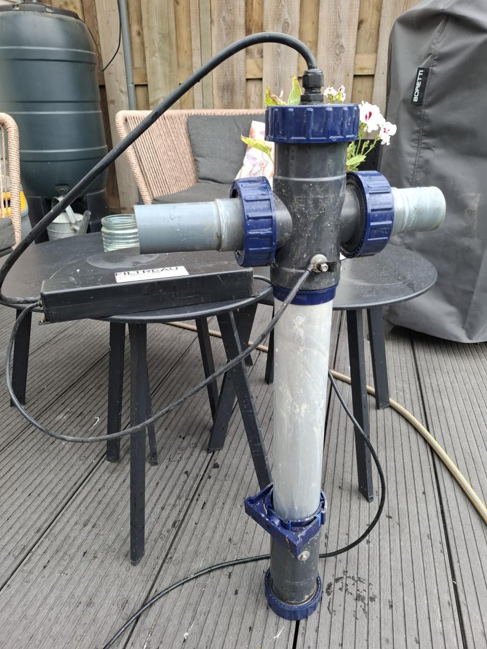 Uvlamp vijver