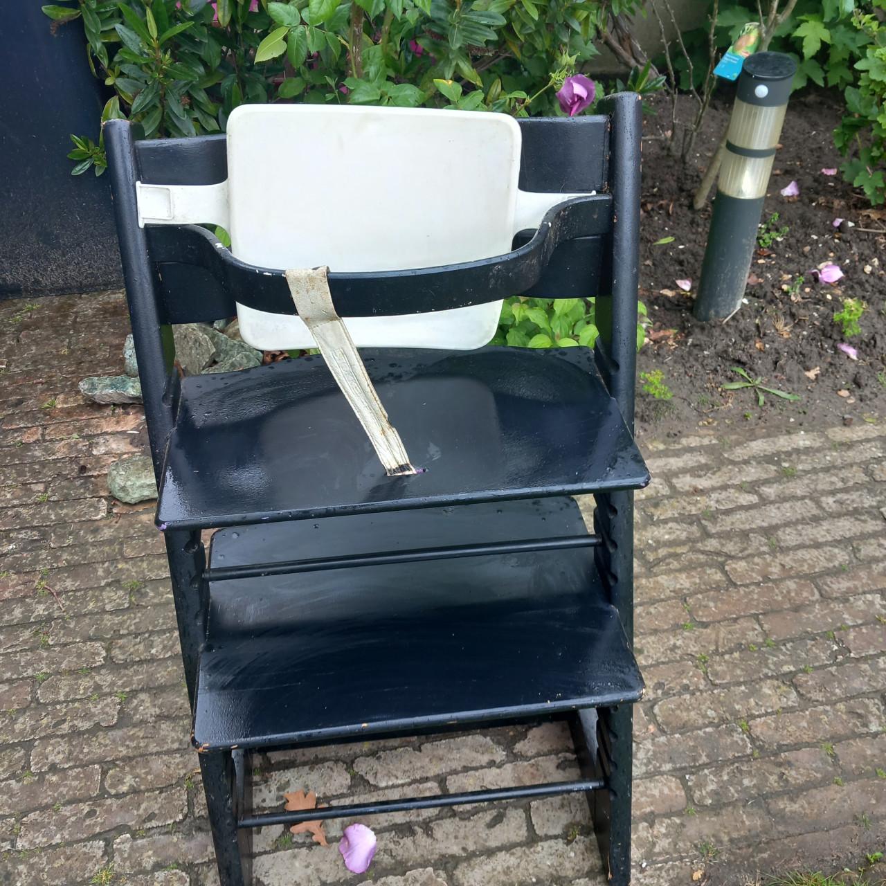 Trip trap stoel zwart
