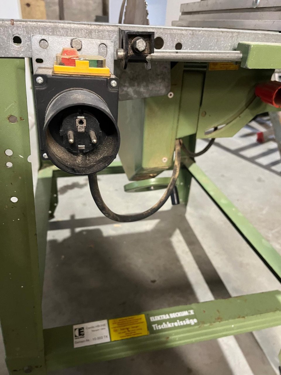 Zaagtafel Beckum 230V