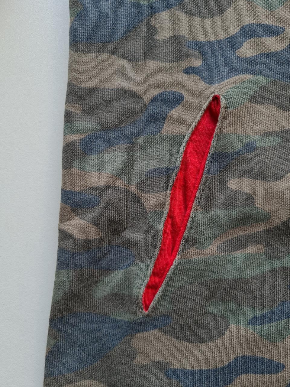 WE Jurk/trui camouflage 'hello love' mt 146-152