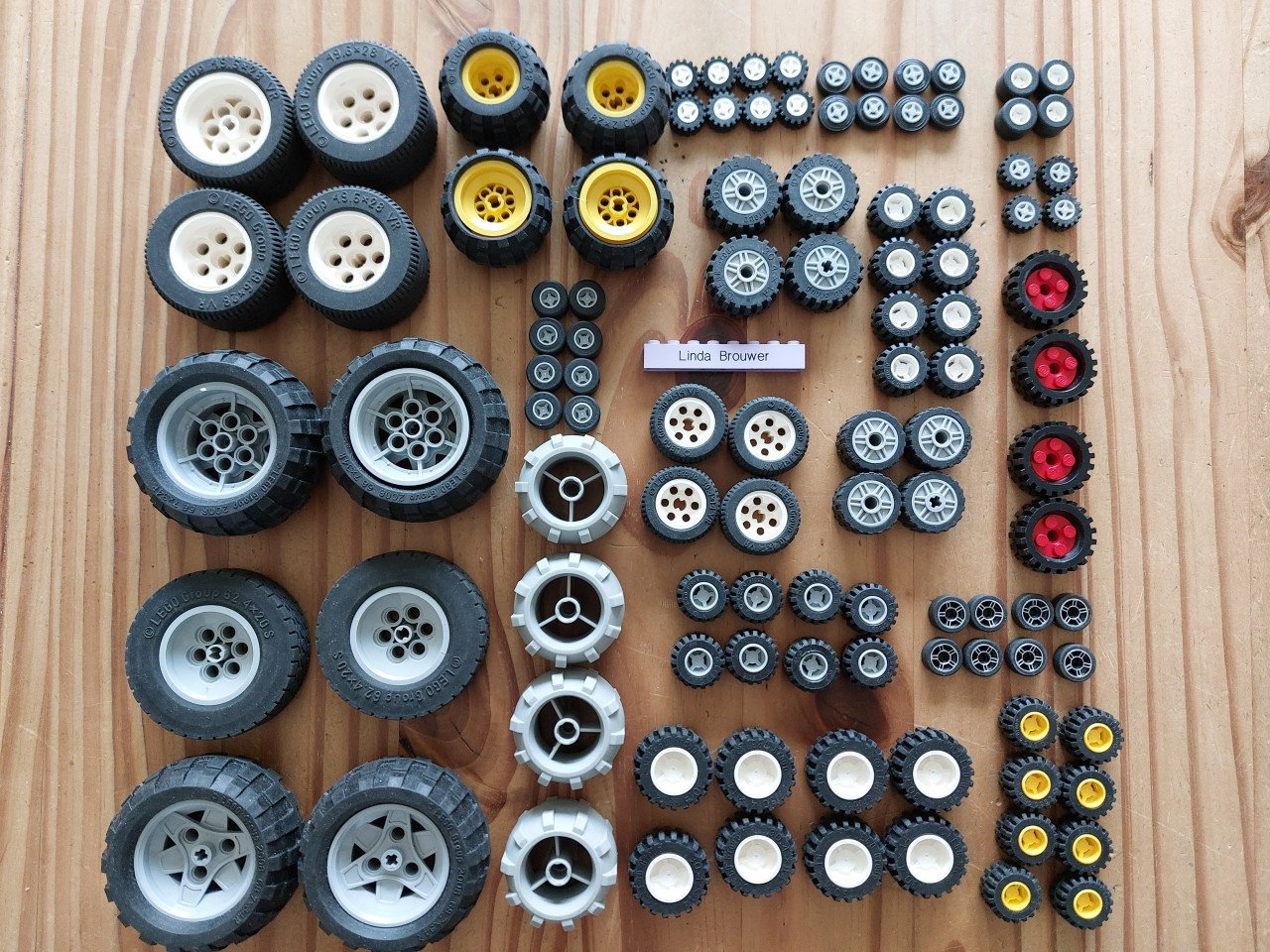 LEGO partij wielen / velgen / banden