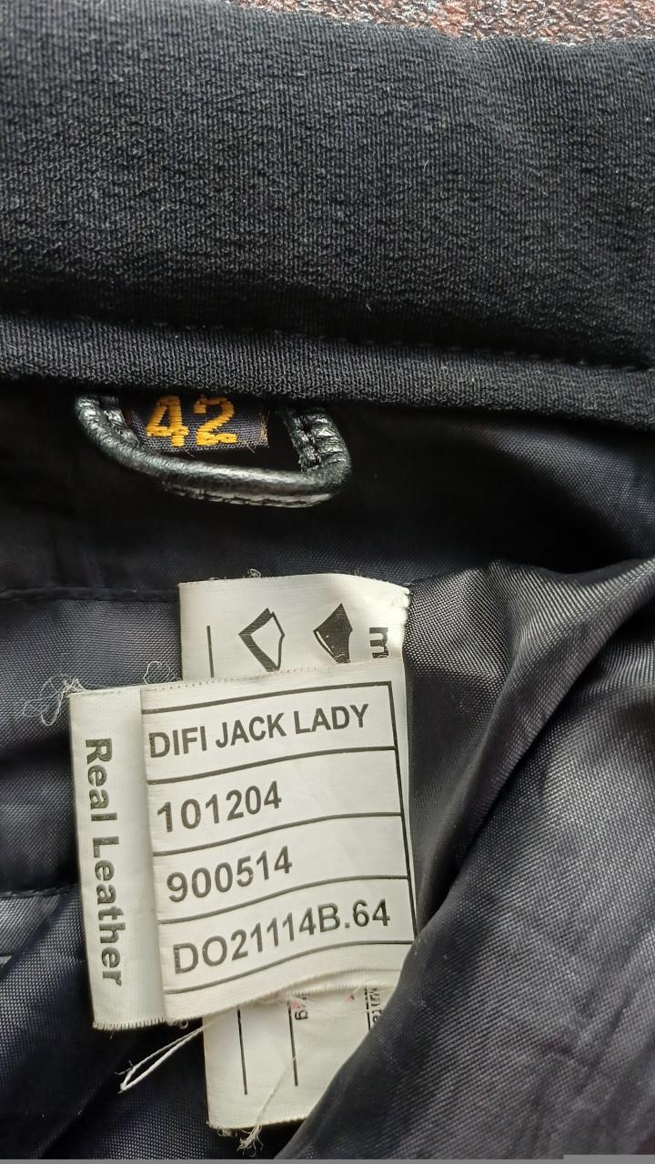Dames lederen motorpak
