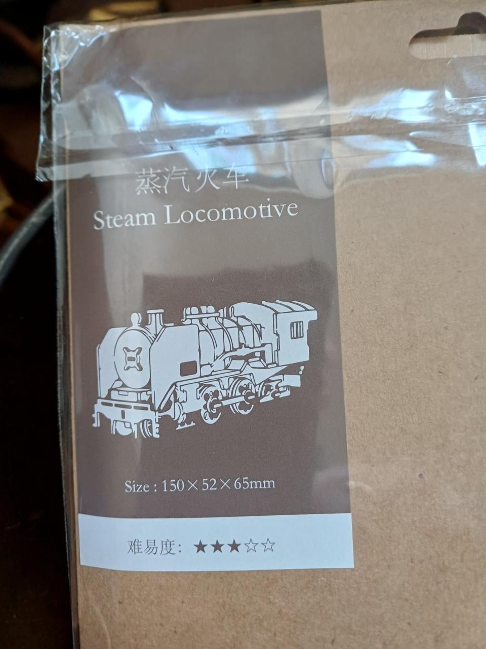 BOUWPAKKET STOOMLOCOMOTIEF