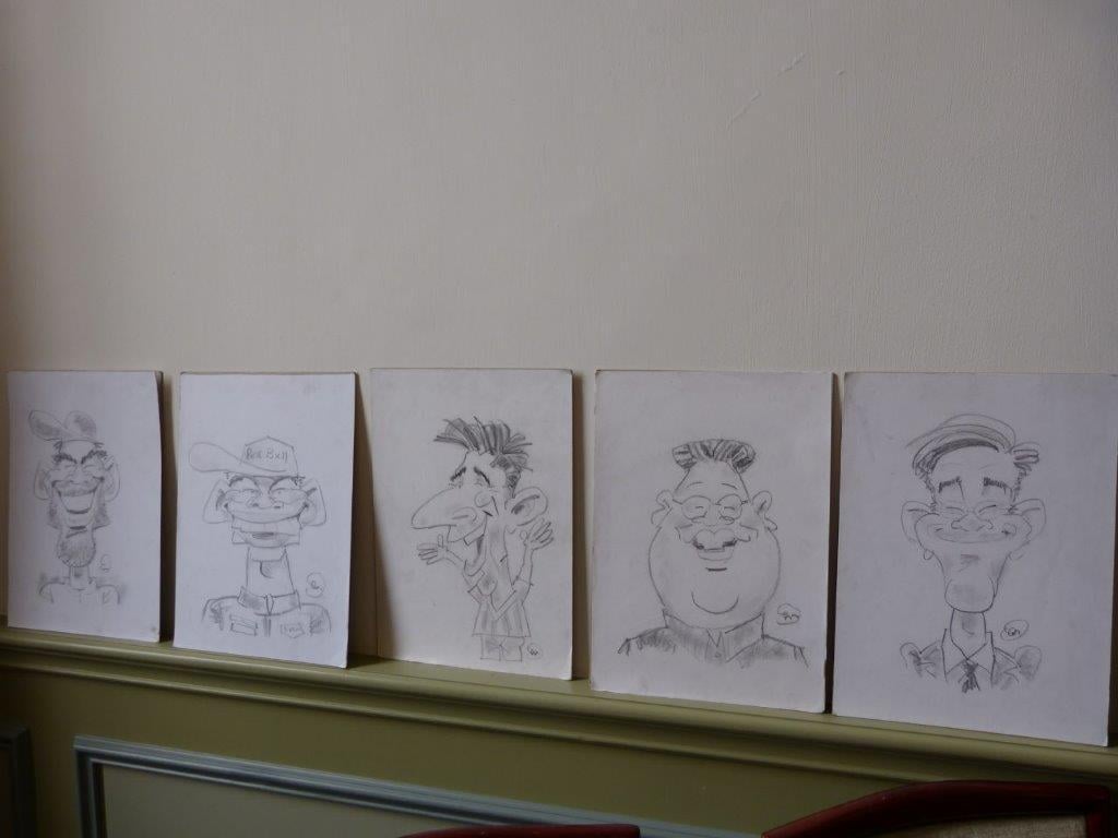 Leuk voor uw feest: laat karikaturen tekenen!