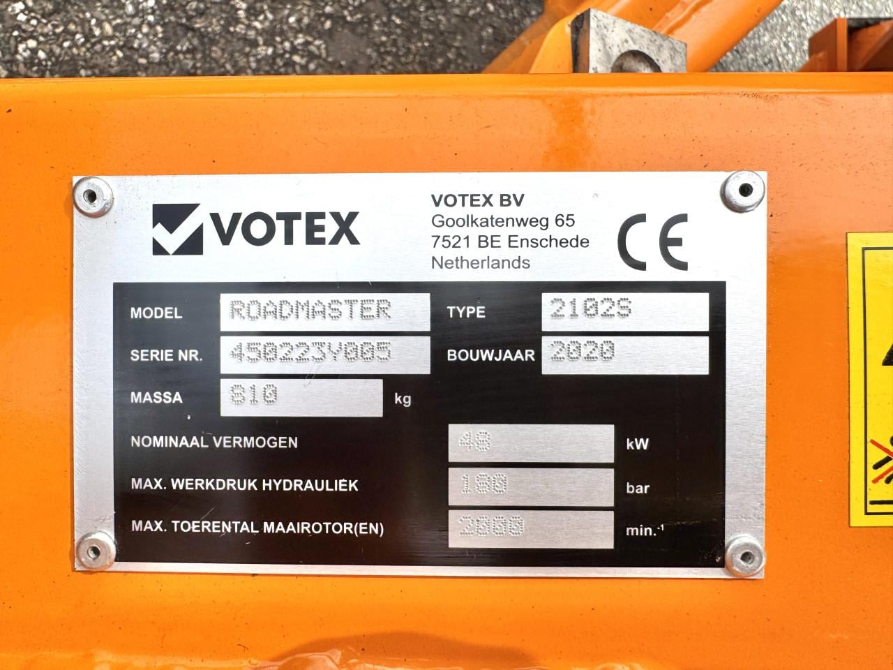 Votex Roadmaster 2102S