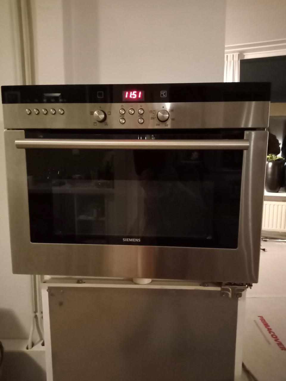 Inbouw combi oven Siemens