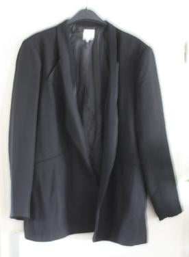 Zwarte blazer maat 3