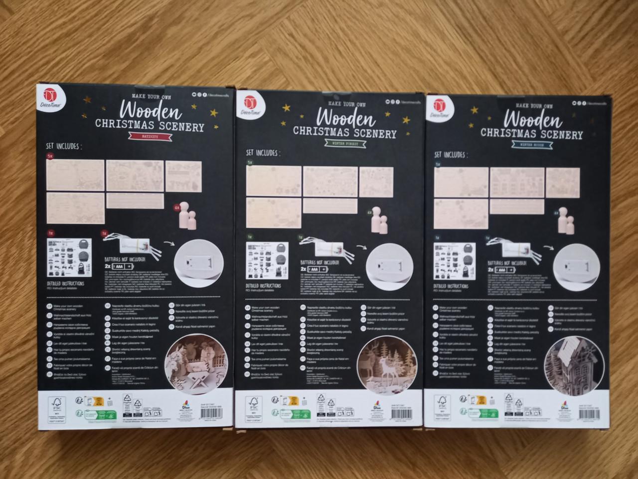 Decotime kerst bouwdozen