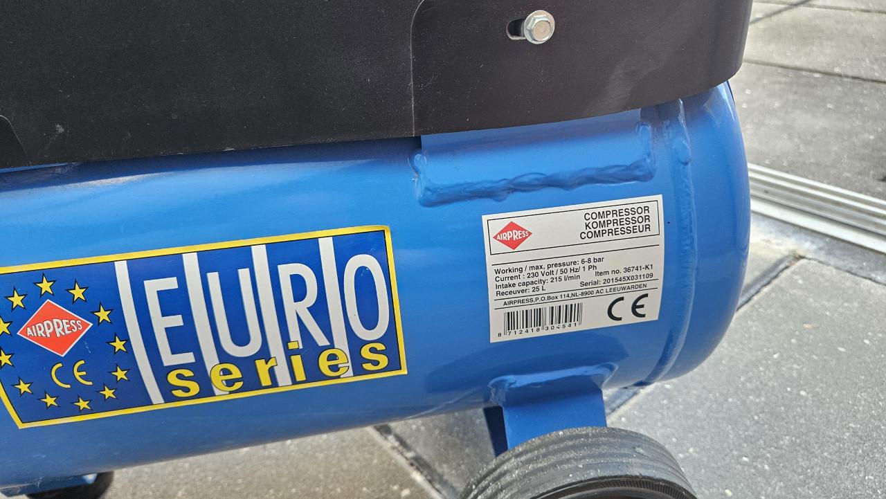 Compressor 25 liter Olie vrij