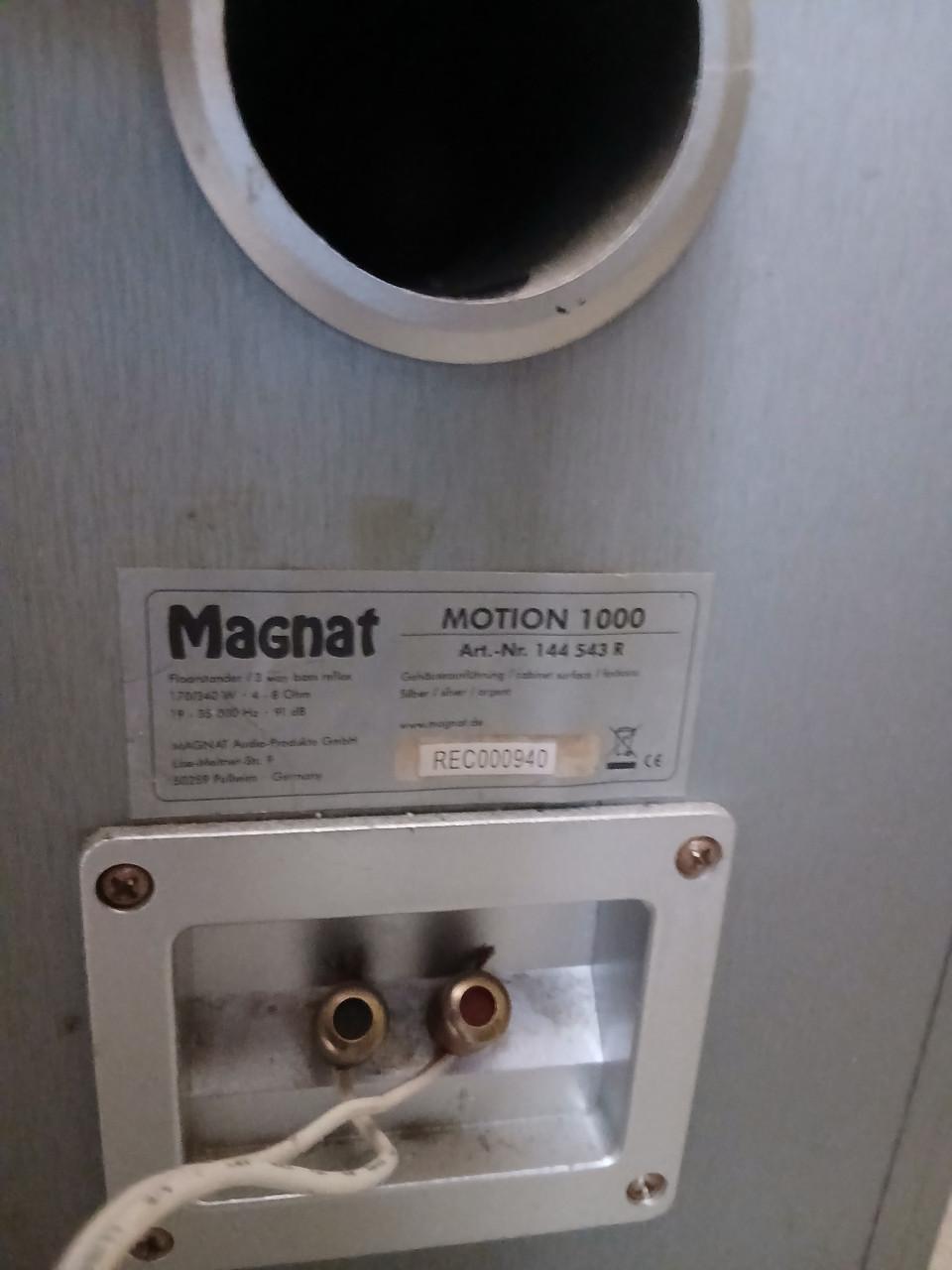 Magnat 6.1 met sony versterker en 2e front speaker set