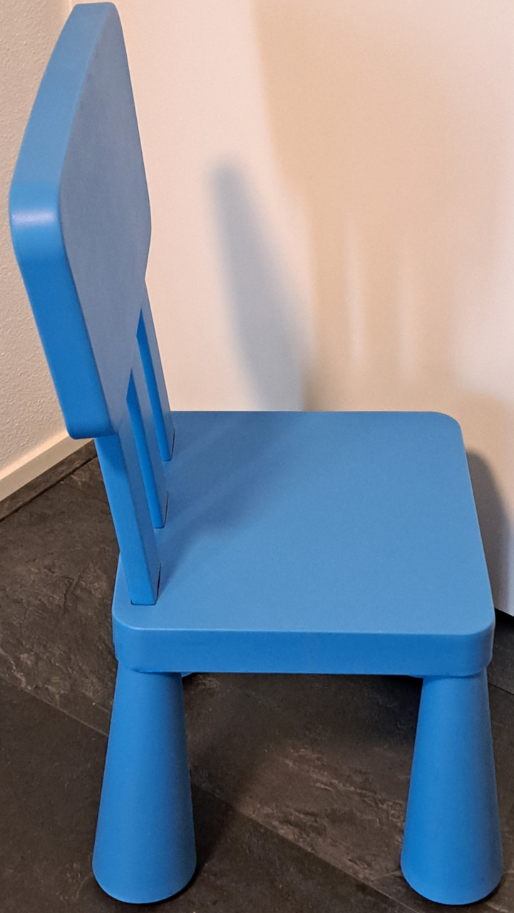 De MAMMUT kinderstoel van Ikea
