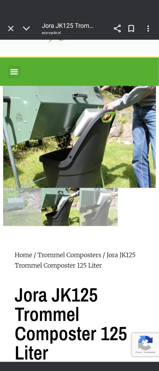 Te koop: compostvat Jora JK125