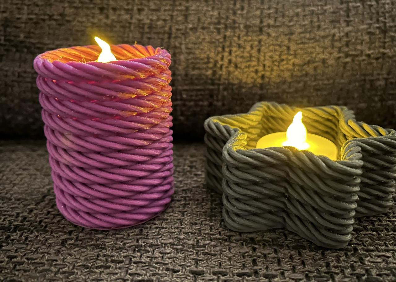 3D Printing Theelicht/Waxinelicht houders