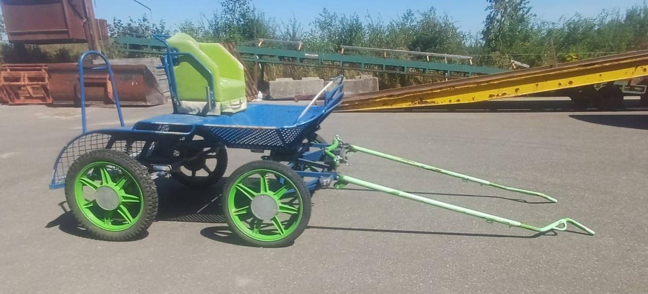 Marathonwagen pony enkel en dubbel span