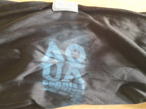 Aqua draagdoek