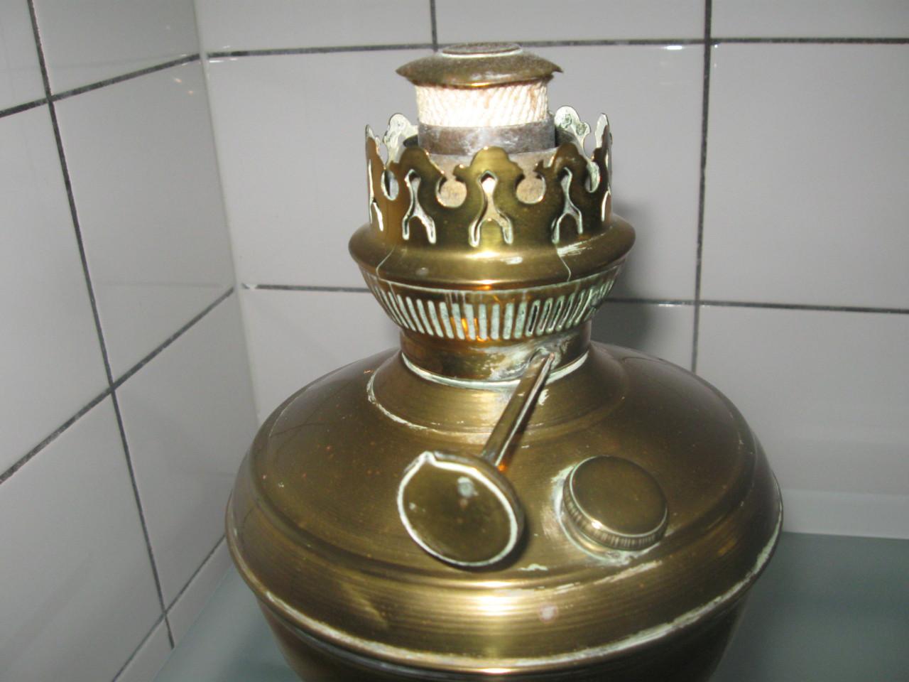 Koperen olielamp