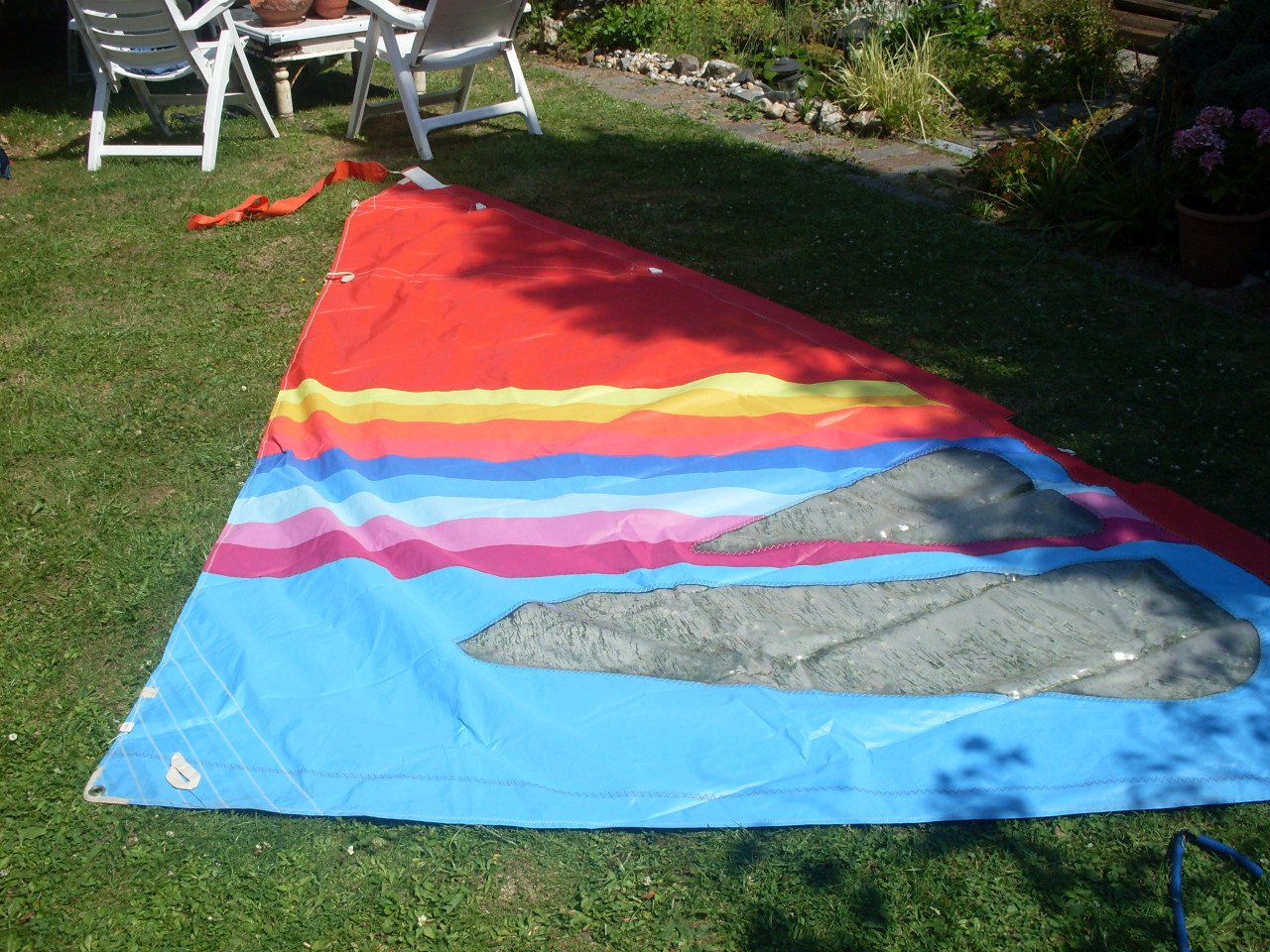Surfzeilen en masten giek enz...