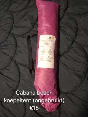 Te koop nieuwe koepeltent