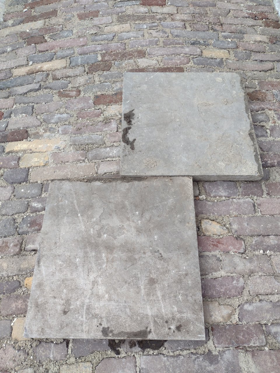 Terras tegels 40x40x3 hardsteen/natuursteen